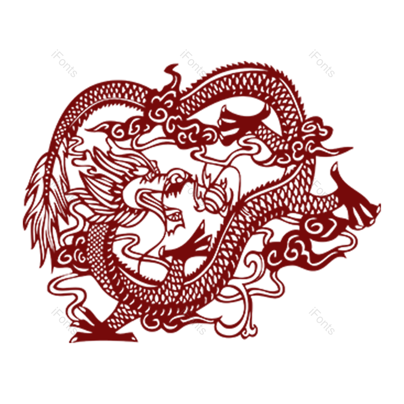 线条图片,底纹元素,古典PNG,红色线条免抠素材